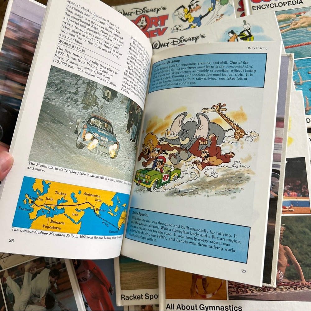 Walt Disney's 1983 Goofy Sports Encyclopedia Collection 1-25 Complete set - Picture 10 of 10